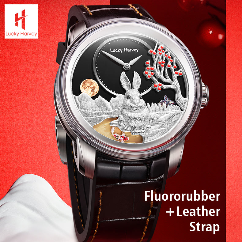 Silver Rabbit watch