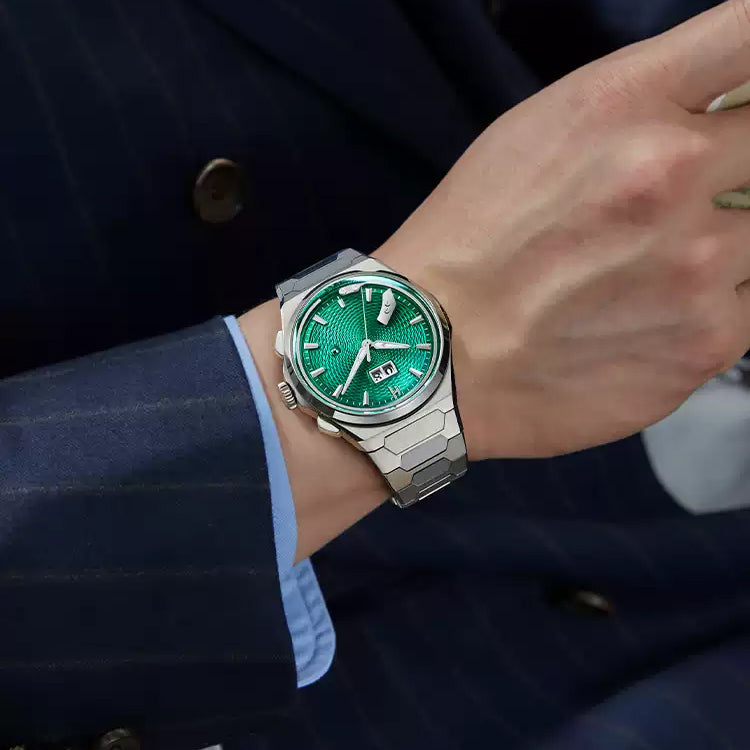 【Limited Edition 50pcs】Wheat Ear Pattern Grade 5 Titanium Purple Guilloché Chiming Watch 2.0