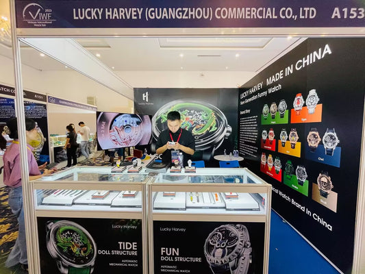 lucky harvey in Vietnam International Watch Fair 2023