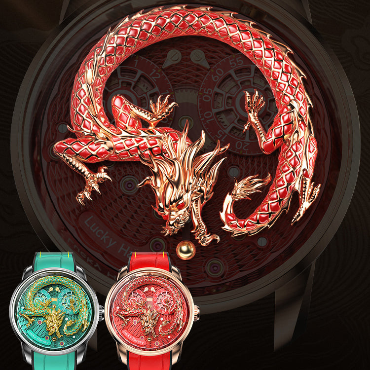 Enamel dragon