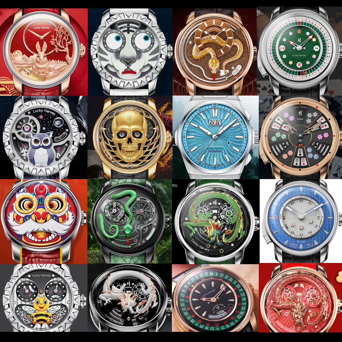 Lucky Harvey Watches