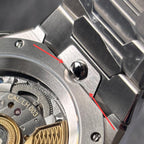 Lucky Harvey Chiming Watch 2.0 Button Style Watch Strap Grade 5 Titanium Alloy Watch Buckle