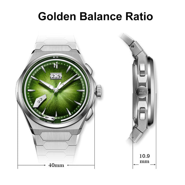 Chiming Watch 2.0 Hand-Engraved Brushed Dial Grade 5 Titanium Wristwatch – Limited Edition of 100