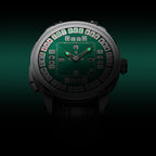 Lucky Harvey Mahjong Game Wheel Automatic Winding WristWatch