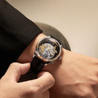 Lucky Harvey Genghis Khan Charcoal Gray Automata Chiming Watch – Limited Edition of 100