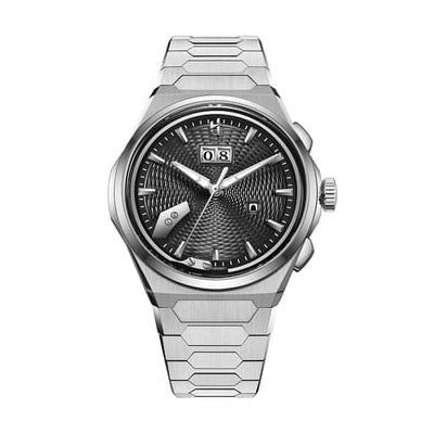 【Limited Edition 50pcs】Wheat Ear Pattern Grade 5 Titanium Black Guilloché Chiming Watch 2.0