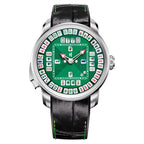 Lucky Harvey Mahjong Game Wheel Automatic Winding WristWatch