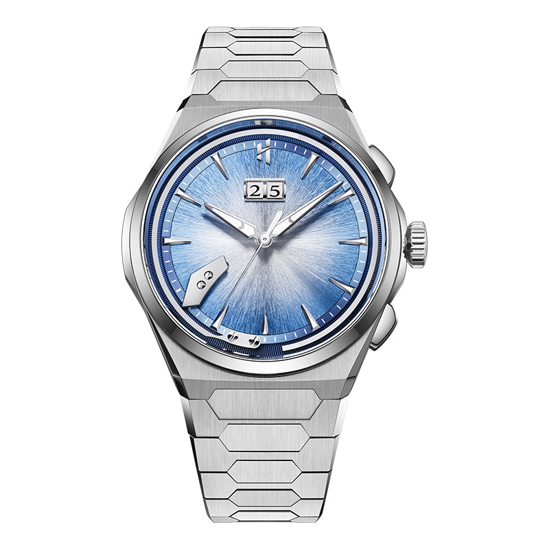 Chiming Watch 2.0 Hand-Engraved Brushed Dial Grade 5 Titanium Wristwatch – Limited Edition of 100