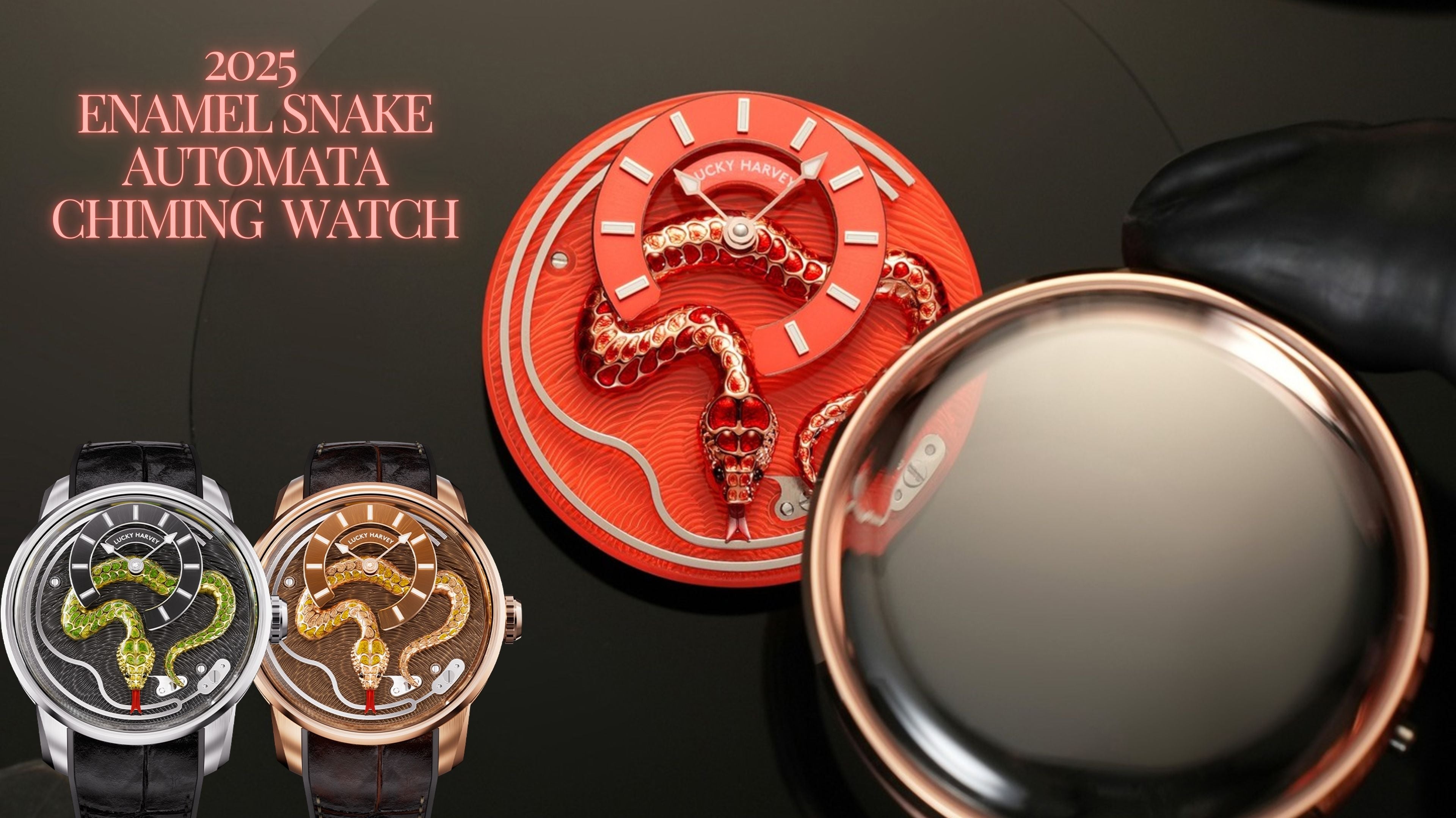 2025 enamel snake watch