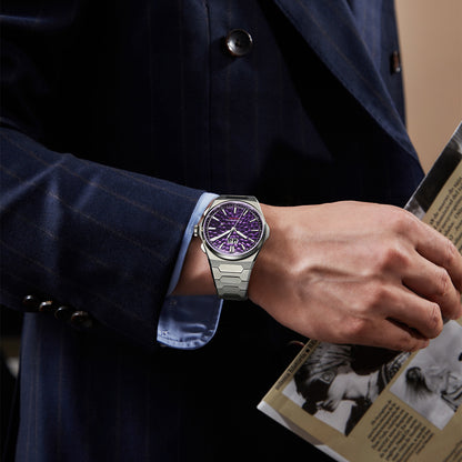 【Limited Edition 300pcs】Hammer Dial Big Date Automatic Winding Black Chiming Watch Lucky Harvey