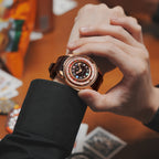 Player Series Gold Poker Roulette Automatic Watch Lucky Harvey