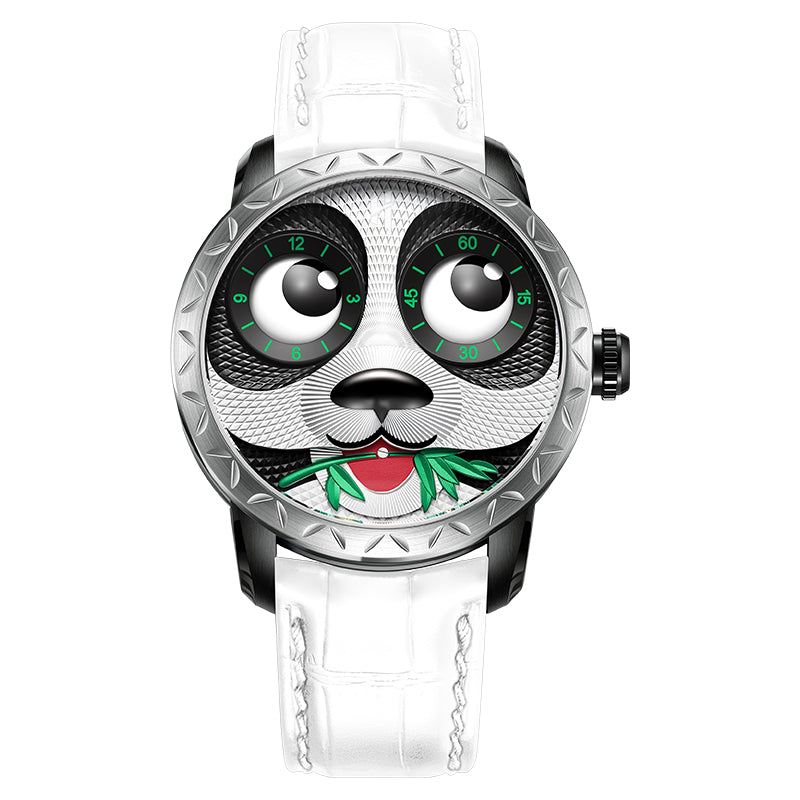 Lucky Harvey 2026 Panda Eat Bamboo Automata Watch