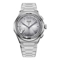 Lucky Harvey Chiming Watch 2.0 Hand-Engraved Silver Brushed Dial Grade 5 Titanium Wristwatch – Limited Edition of 100