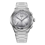Lucky Harvey Chiming Watch 2.0 Hand-Engraved Silver Brushed Dial Grade 5 Titanium Wristwatch – Limited Edition of 100