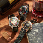 【Limited 100pcs】Lucky Harvey Player Series Gemstone Hour Markers Gold Slot Machine Watch