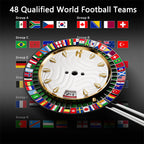 Roulette design inspired by the 48 teams selected for the 2026 FIFA World Cup