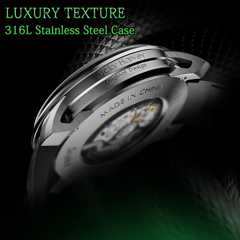 LUXURY TEXTURE 316L Stainless Steel Case