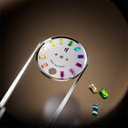 Lucky Harvey White Slot Machine Roulette Watch With Gemstone Hour Markers – Limited Edition of 100