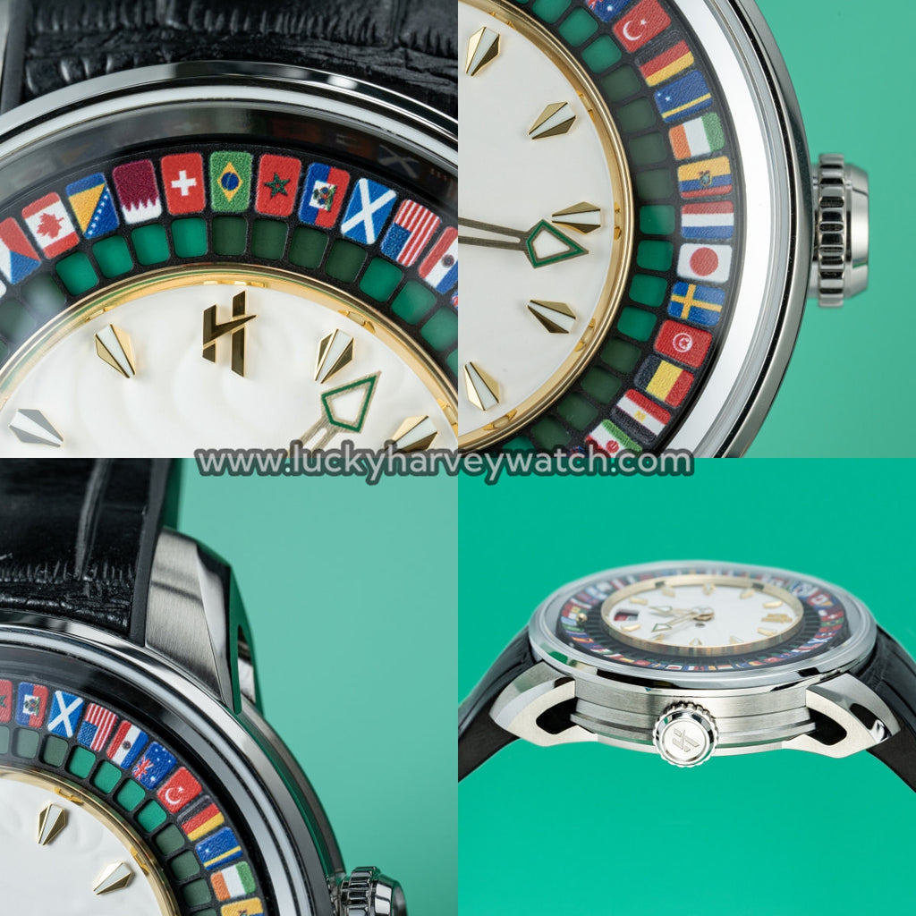Lucky Harvey 2026 Soccer Roulette Watch – Limited Edition of 100