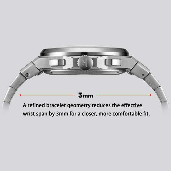 Chiming Watch 2.0 Hand-Engraved Brushed Dial Grade 5 Titanium Wristwatch – Limited Edition of 100