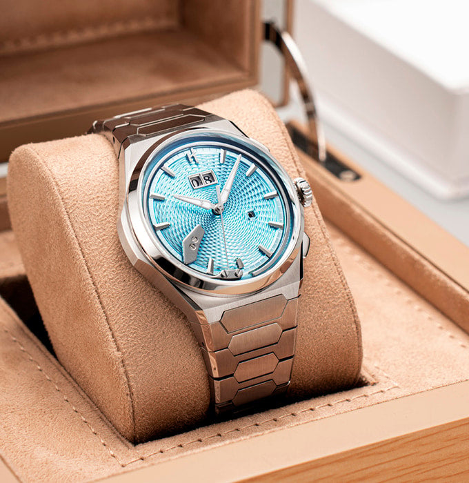 【Contact Customer Service】Wheat Ear Pattern Grade 5 Titanium Guilloché Chiming Watch 2.0