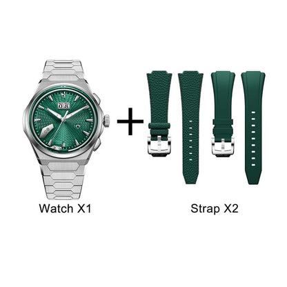 【Contact Customer Service】Wheat Ear Pattern Grade 5 Titanium Guilloché Chiming Watch 2.0