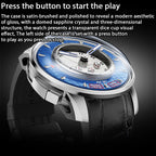 Player Series Green Sic Bo Automatic Watch Lucky Harvey