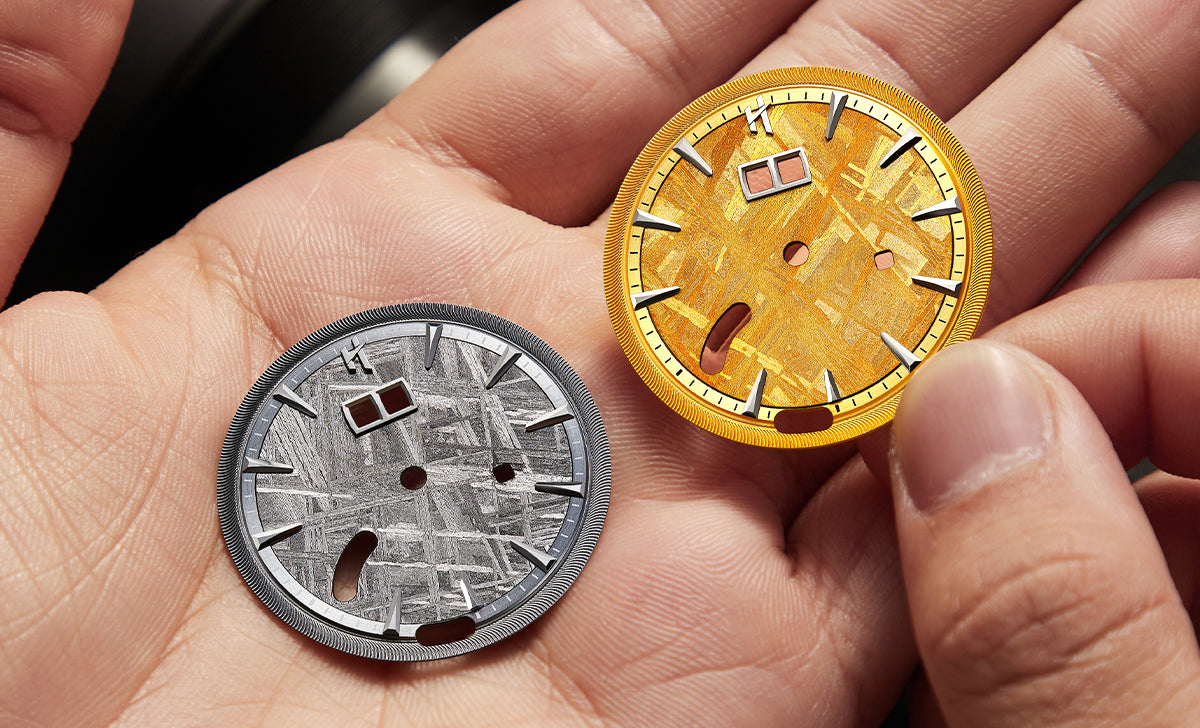 Chiming Watch 2.0 Muonionalusta Meteorite Dial Grade 5 Titanium