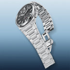 【Limited Edition】Sound Of Nature Guilloché Gold Dial Big Date Chiming Automatic Watch Lucky Harvey