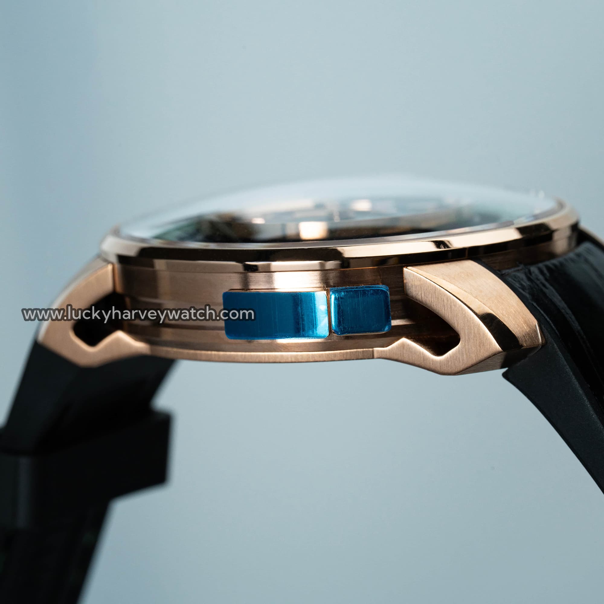 Lucky Harvey European Roulette Casino Watch with 18K Gold Ball – Automatic Mechanical Luxury Watch