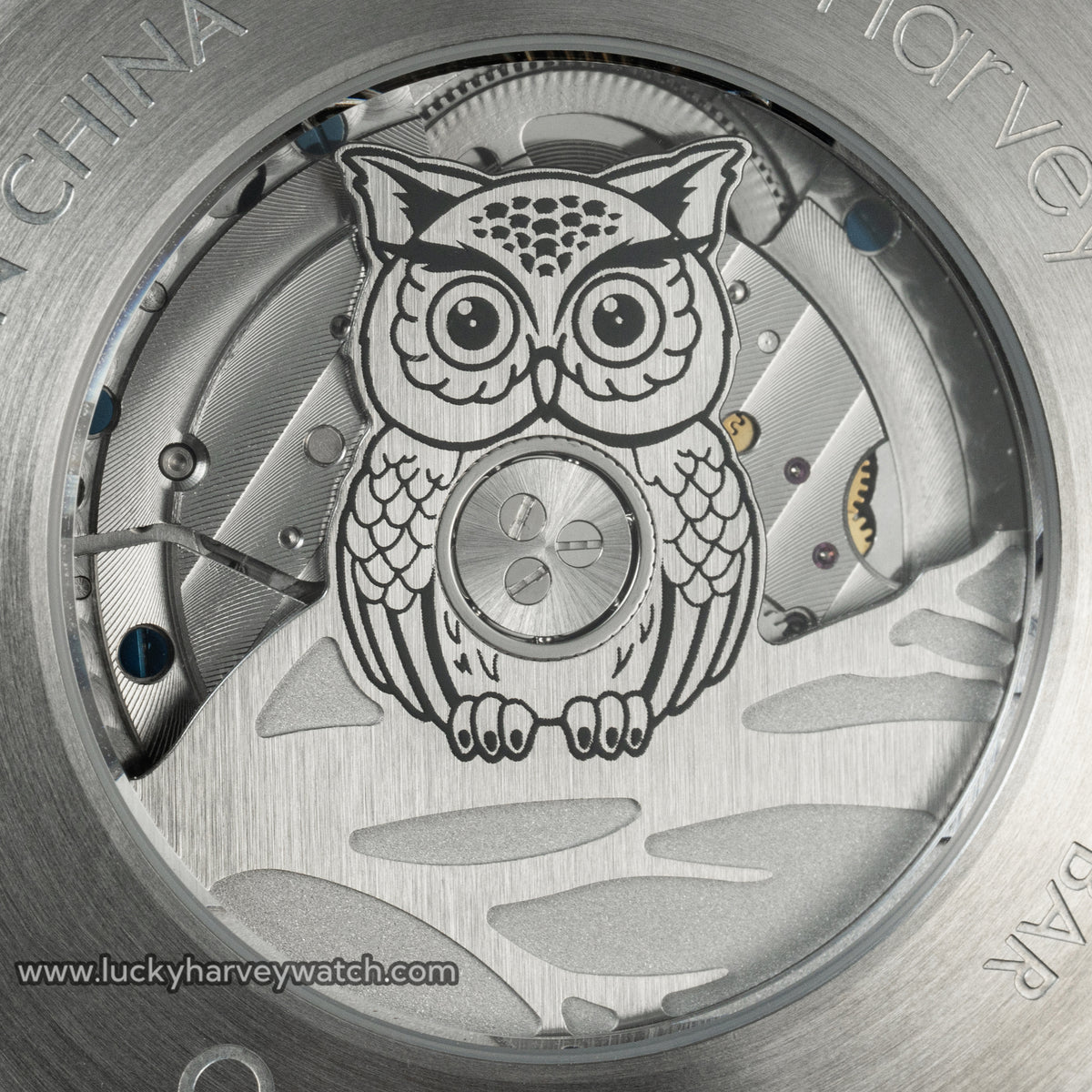 Owl Automatic New Watch Luminous Dial Lucky Harvey