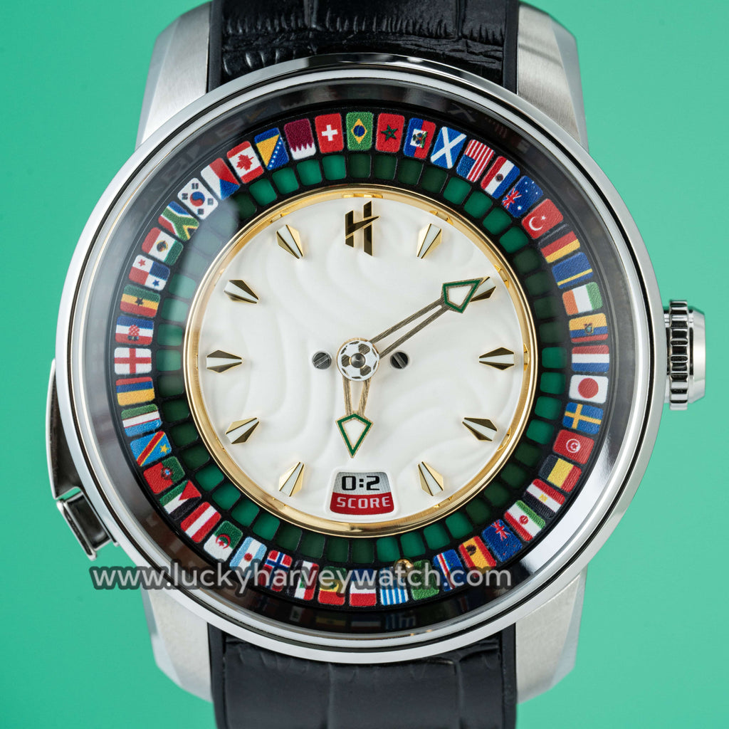Lucky Harvey 2026 Soccer Roulette Watch – Limited Edition of 100