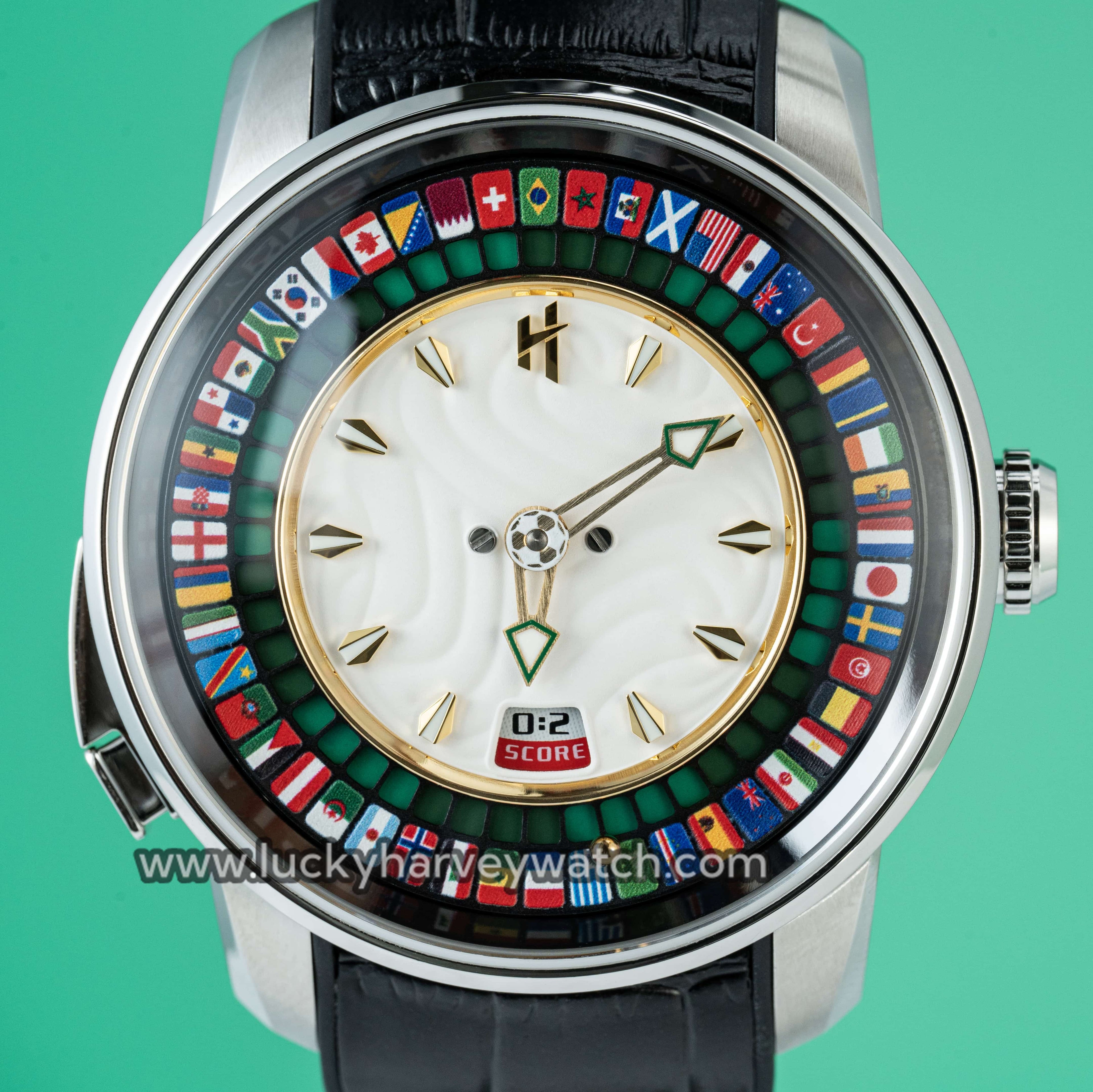 Lucky Harvey 2026 Soccer Roulette Watch – Limited Edition of 100