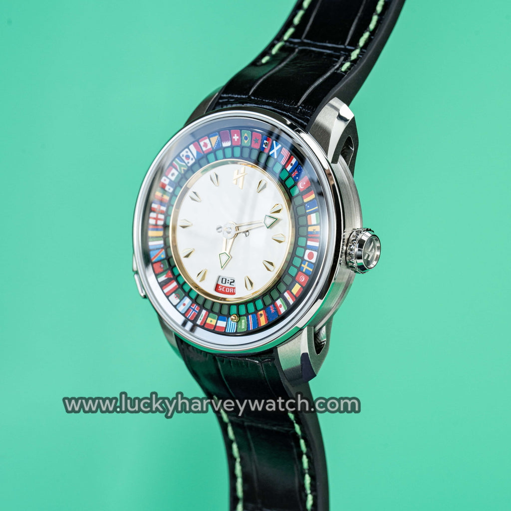 Lucky Harvey 2026 Soccer Roulette Watch – Limited Edition of 100