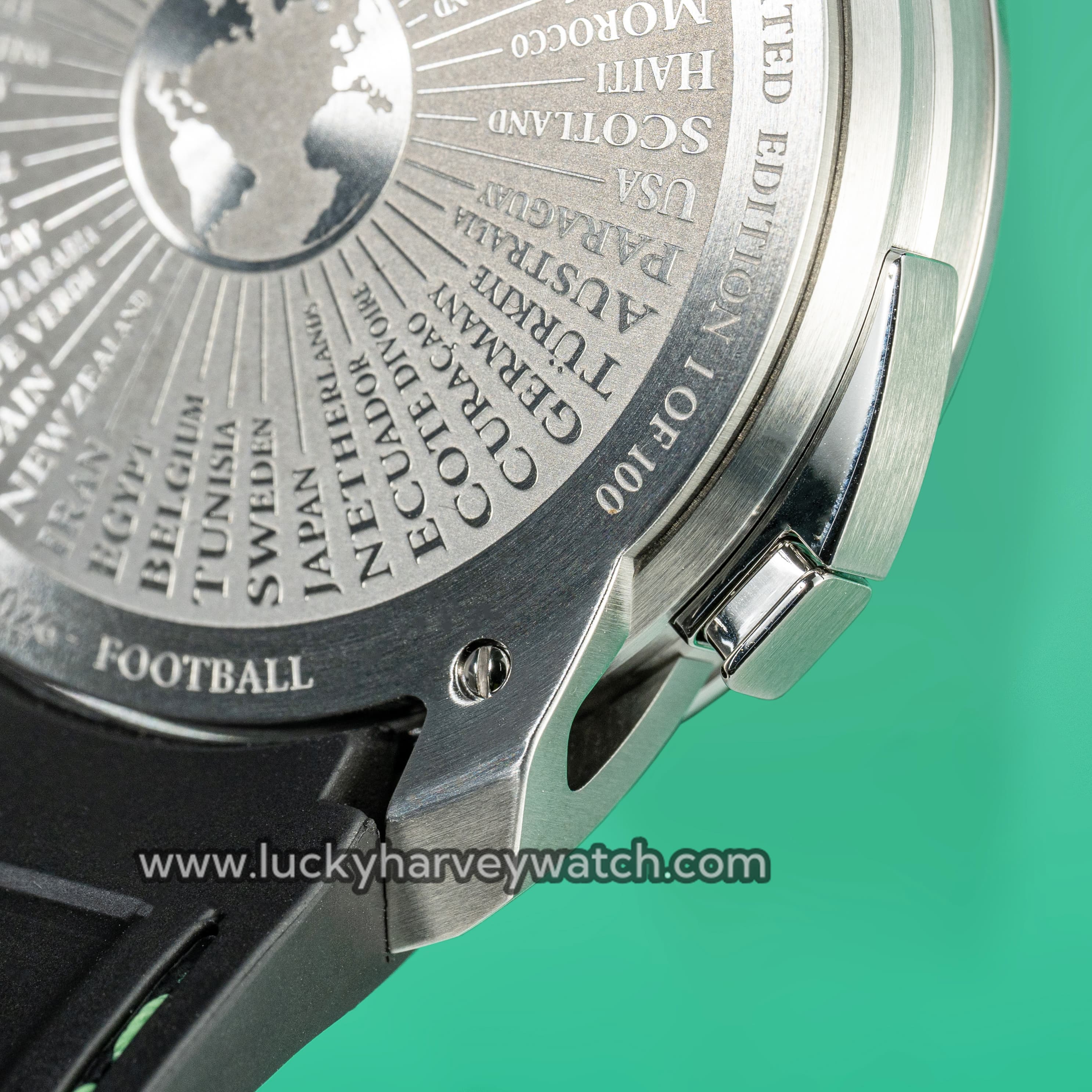 Lucky Harvey 2026 Soccer Roulette Watch – Limited Edition of 100
