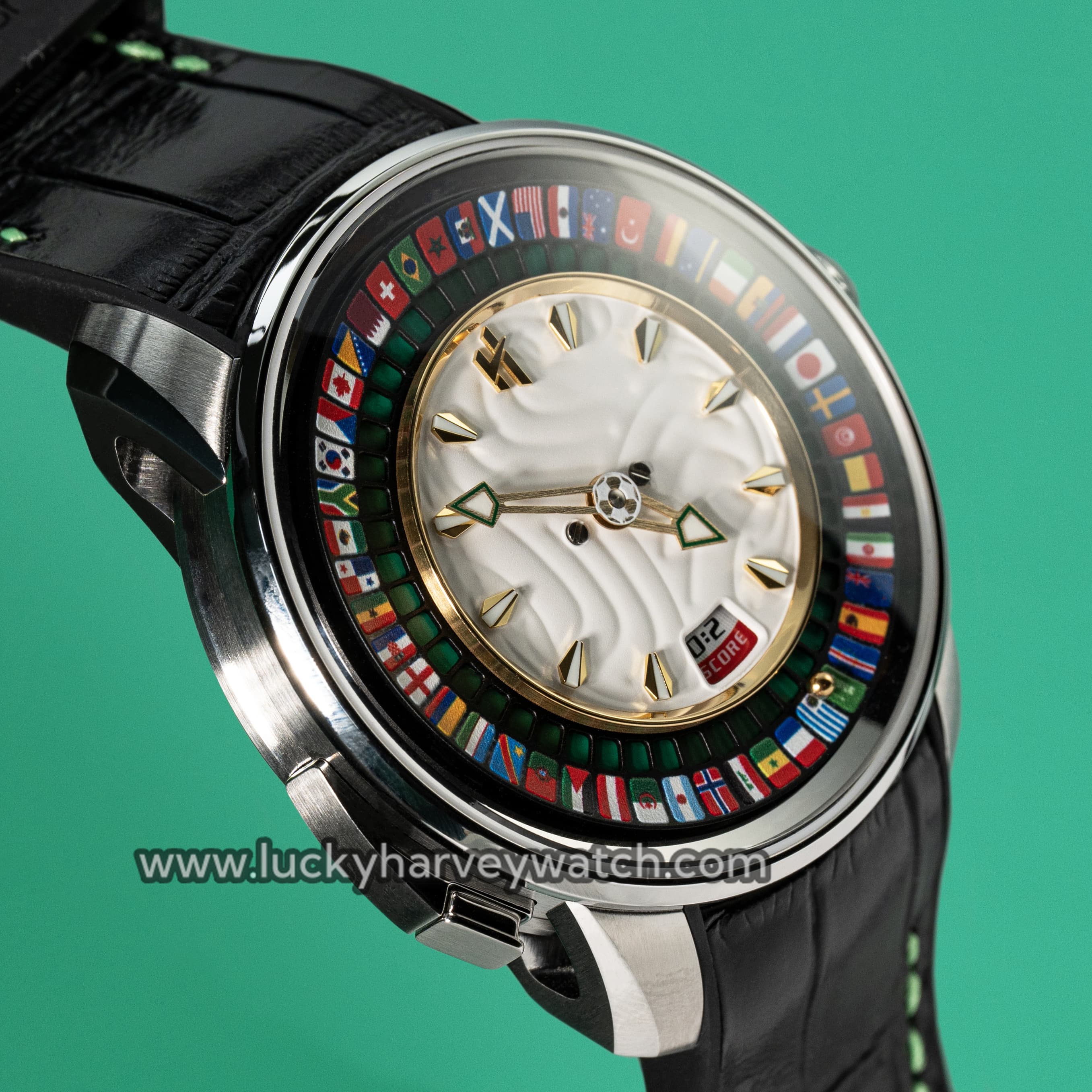 Lucky Harvey 2026 Soccer Roulette Watch – Limited Edition of 100
