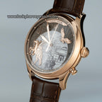 Lucky Harvey Genghis Khan Watch 45 degrees Side view