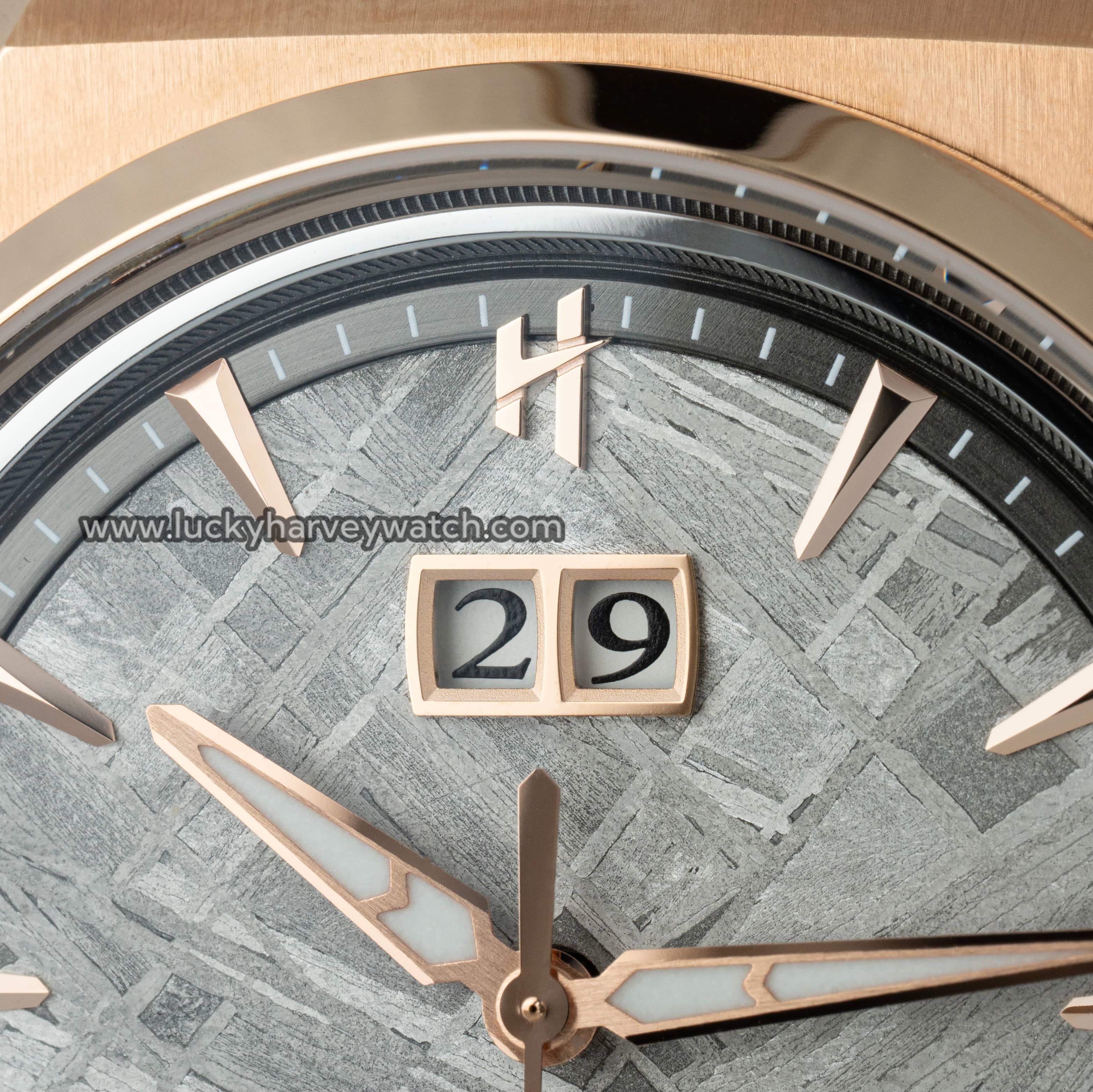 Lucky Harvey Meteorite Calendar display
