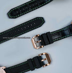 Lucky Harvey Upper made of leather, lower layer made of rubber, with sewn strap