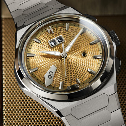 【Contact Customer Service】Wheat Ear Pattern Grade 5 Titanium Guilloché Chiming Watch 2.0