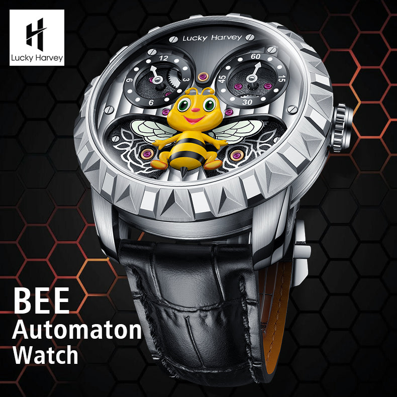 silver bee watch