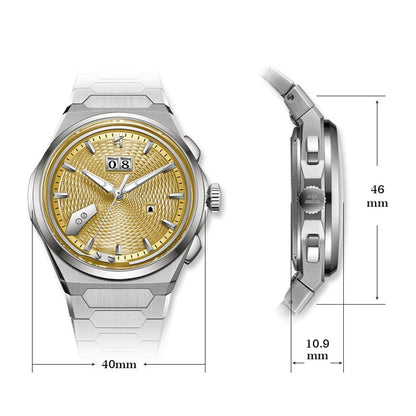【Contact Customer Service】Wheat Ear Pattern Grade 5 Titanium Guilloché Chiming Watch 2.0