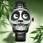 Lucky Harvey 2026 Panda Eat Bamboo Automata Watch