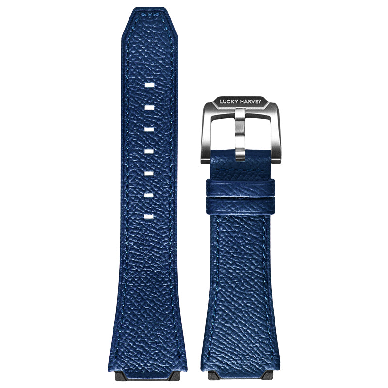 Chiming Watch Quick Release Replacement Genuine Leather Strap