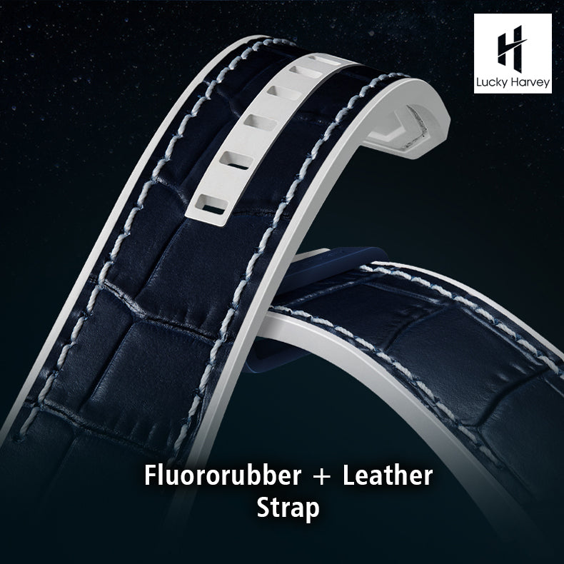 fluororubber strap watch