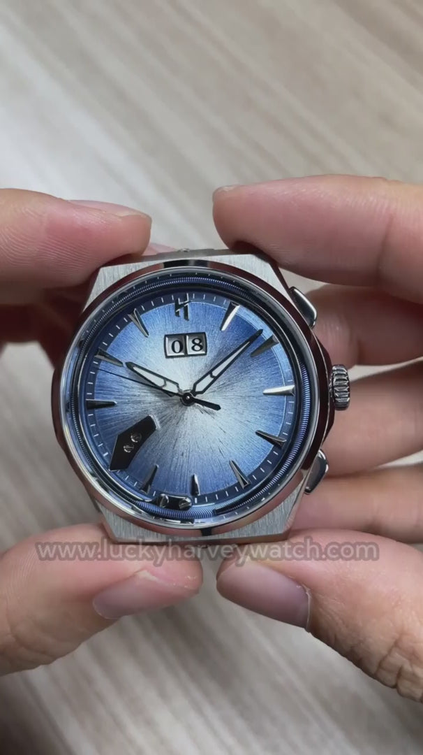 Chiming Watch 2.0 Hand-Engraved Brushed Dial Grade 5 Titanium Wristwatch – Limited Edition of 100