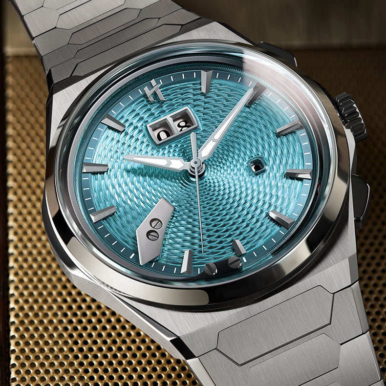 【Contact Customer Service】Wheat Ear Pattern Grade 5 Titanium Guilloché Chiming Watch 2.0