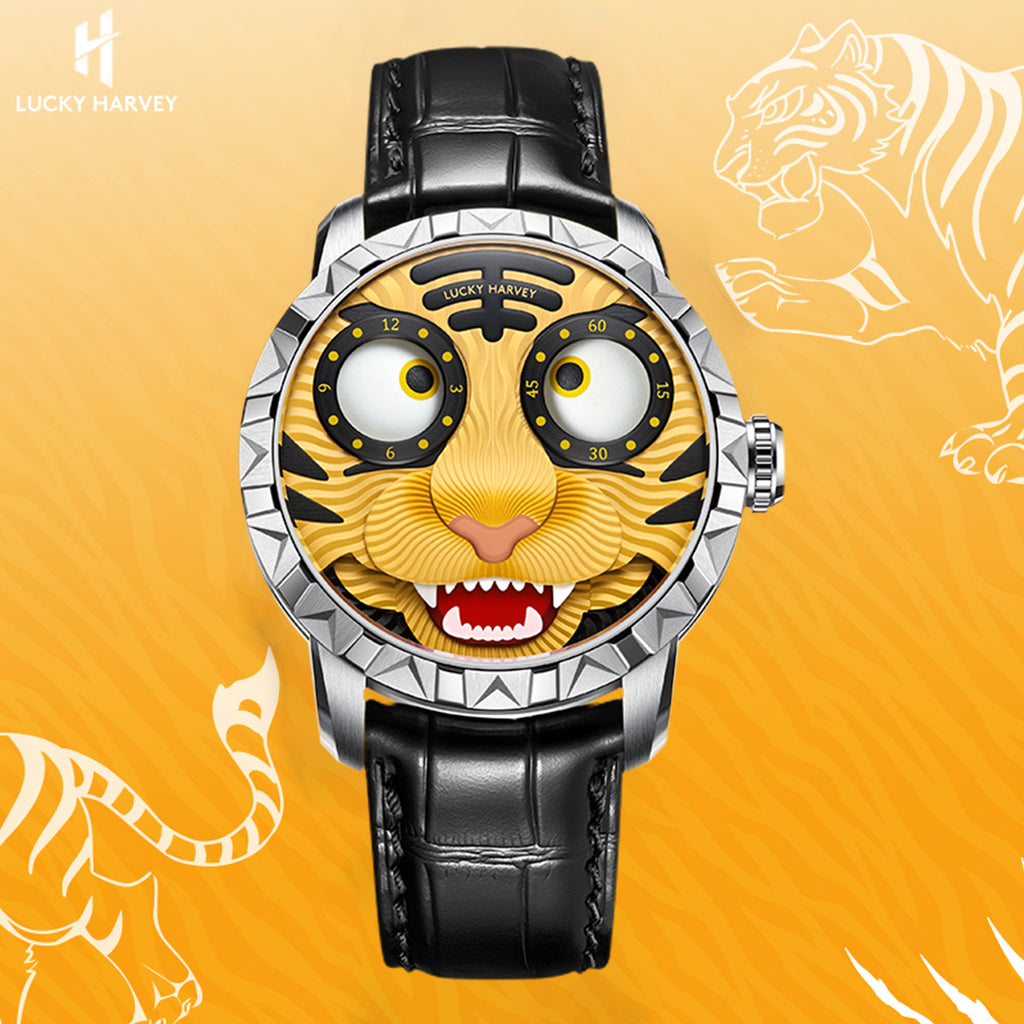 Lucky Harvey 2026 New Tiger Automata Watch 40mm