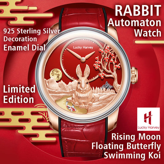 lucky harvey rabbit watch