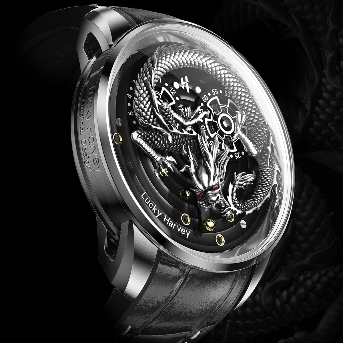 Dragon skeleton watch hotsell